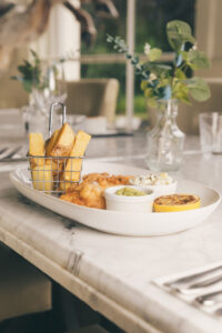 fish and chips dinner