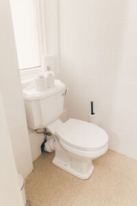 toilet area at rainhill hall