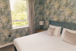 bedroom at Rainhill hall