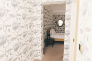 hallway in hotel bedroom